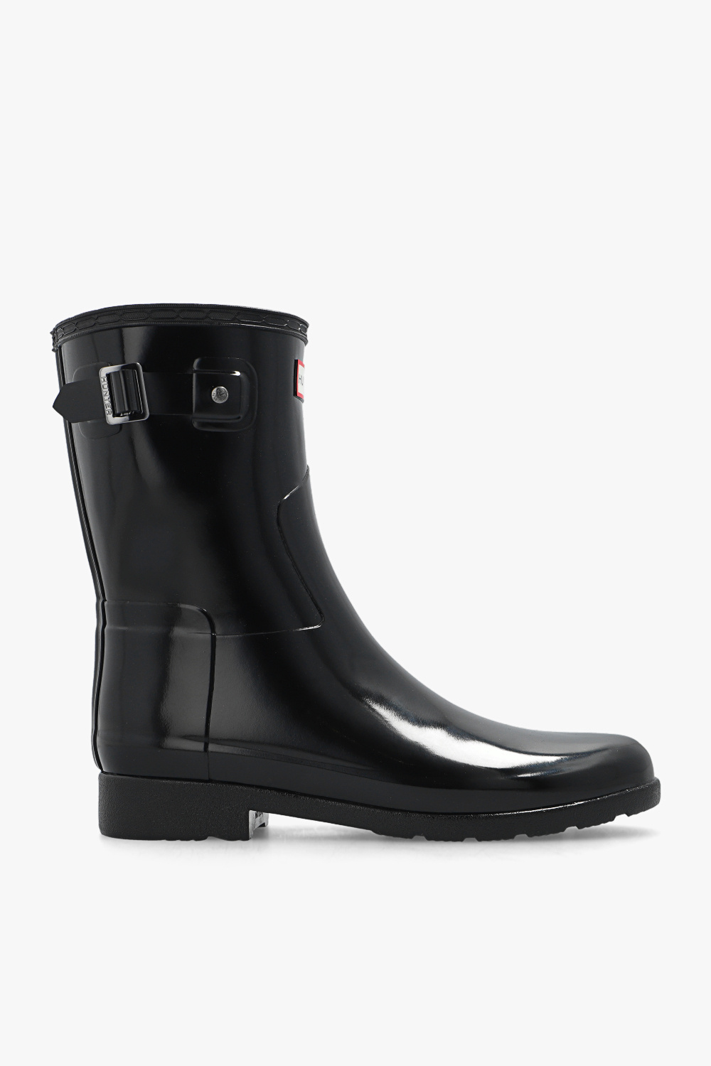 Hunter refined short gloss cheap rain boots